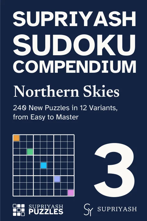 Front cover of Supriyash Sudoku Compendium: Northern Skies